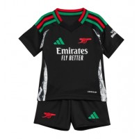 Maglia Calcio Arsenal Ben White #4 Seconda Divisa Bambino 2024-25 Manica Corta (+ pantaloncini)